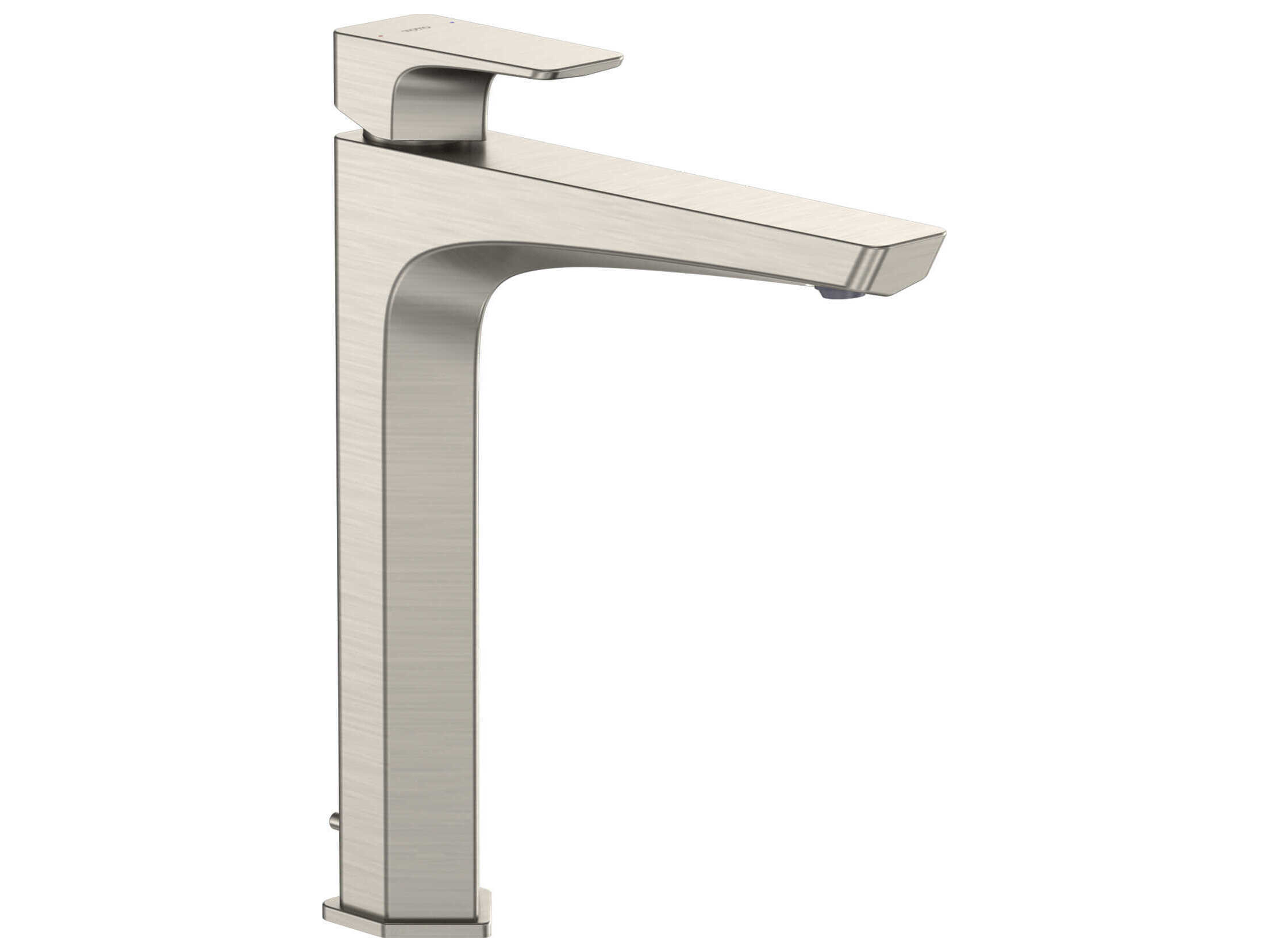 TOTO Global Edge Single Handle Vessel Bathroom Sink Faucet with Comfort Glide Technology