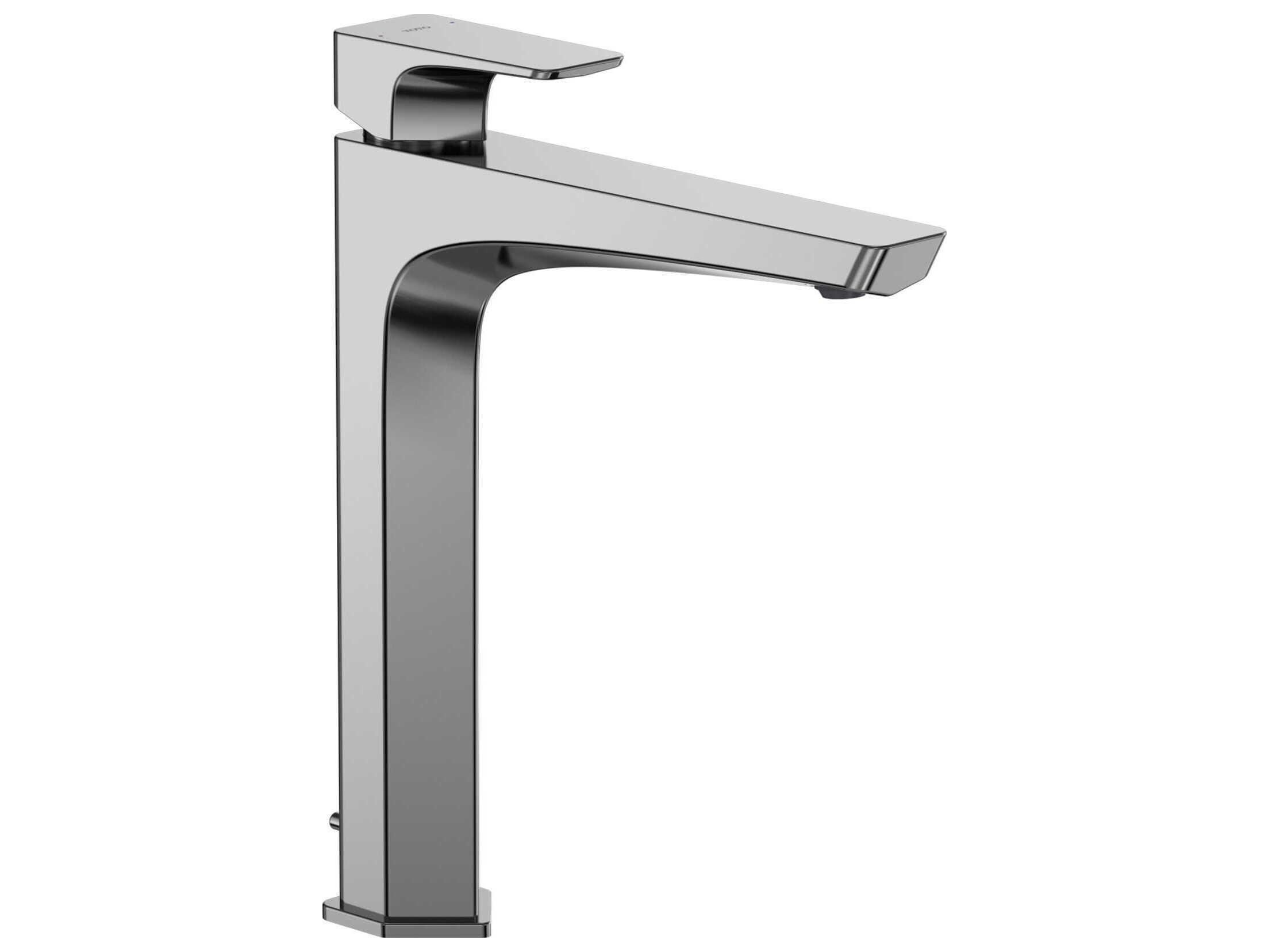 TOTO Global Edge Single Handle Vessel Bathroom Sink Faucet with Comfort Glide Technology