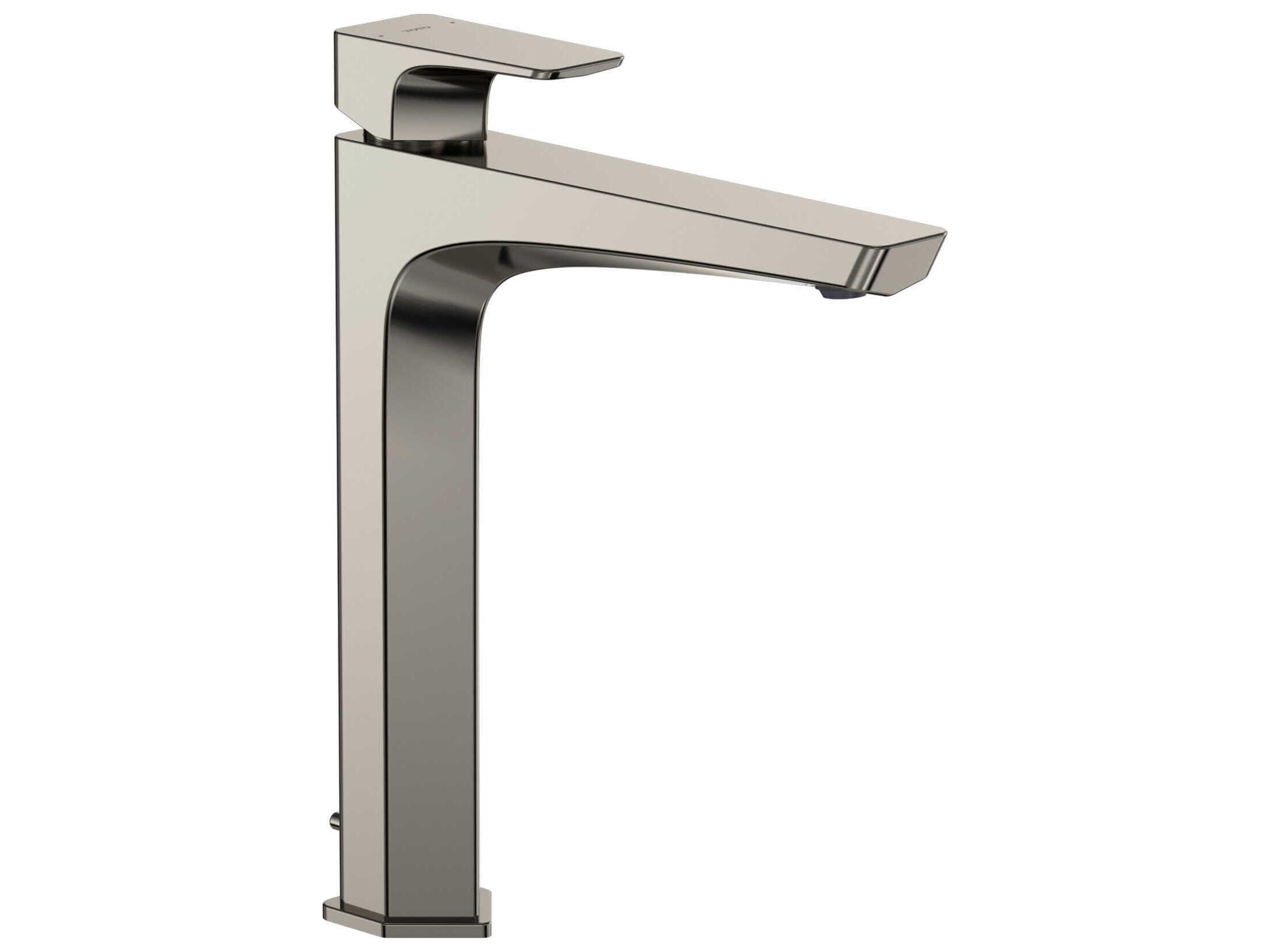 TOTO Global Edge Single Handle Vessel Bathroom Sink Faucet with Comfort Glide Technology