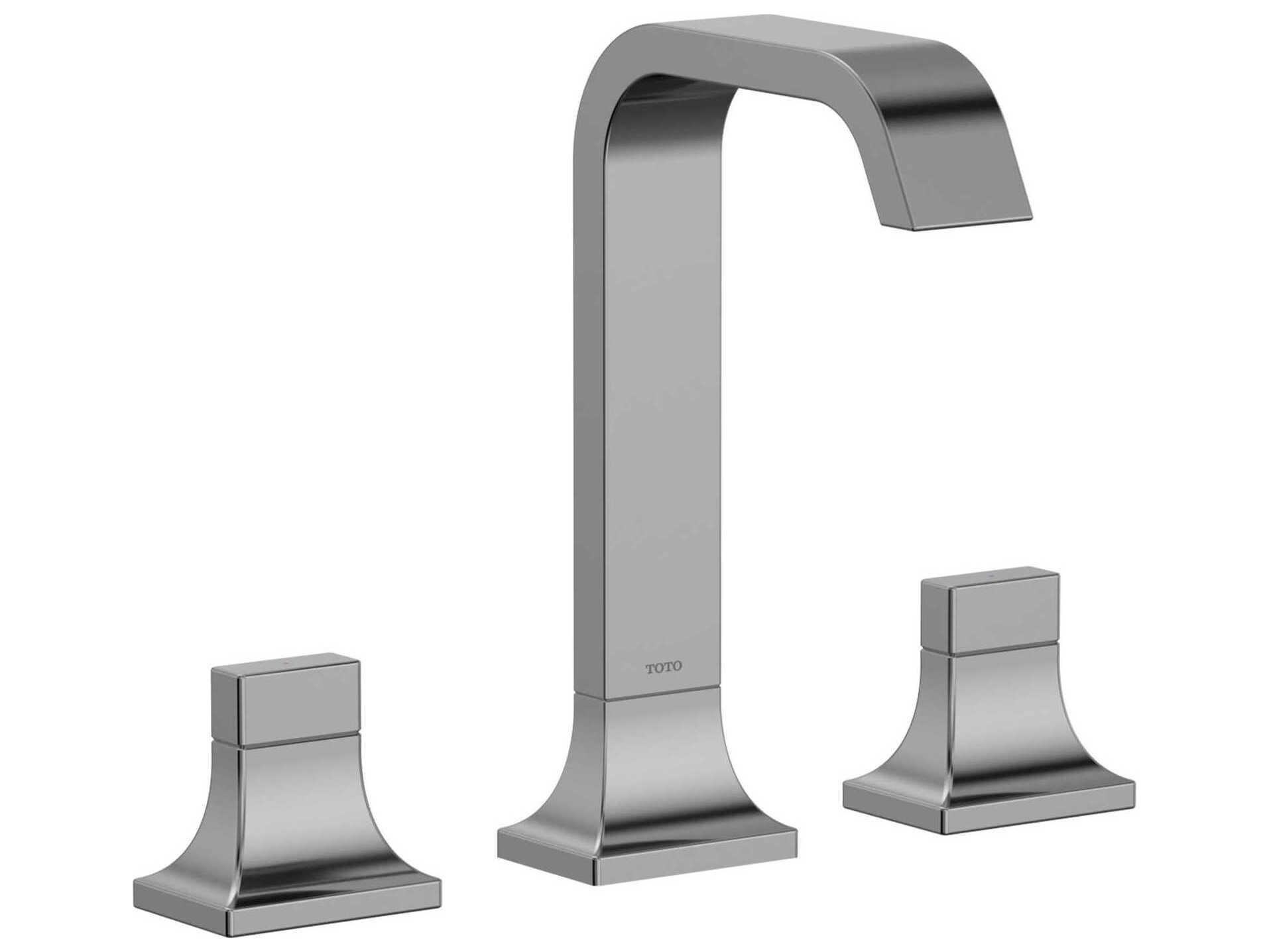TOTO Global Composed Two Handle Widespread Bathroom Sink Faucet