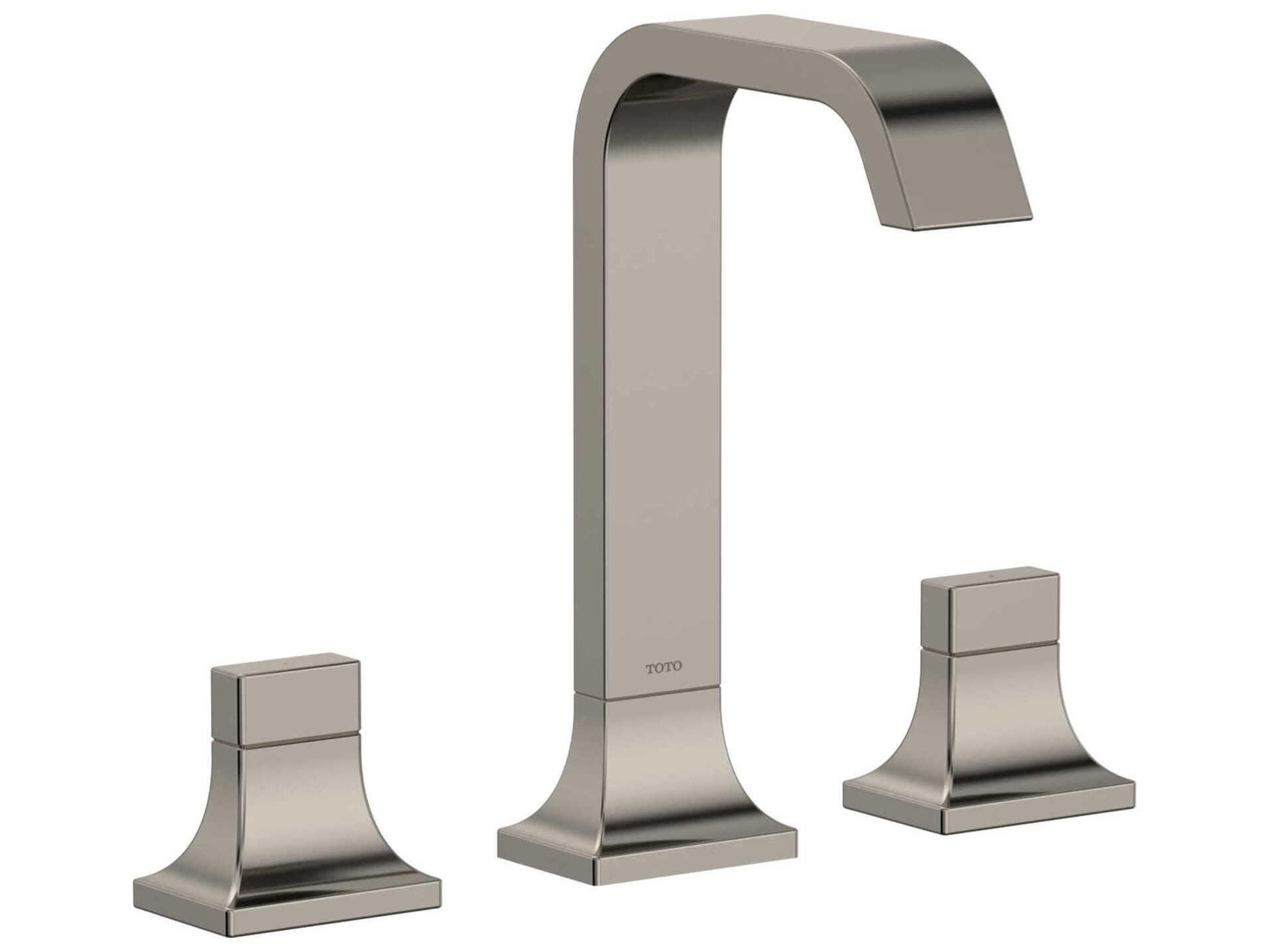 TOTO Global Composed Two Handle Widespread Bathroom Sink Faucet