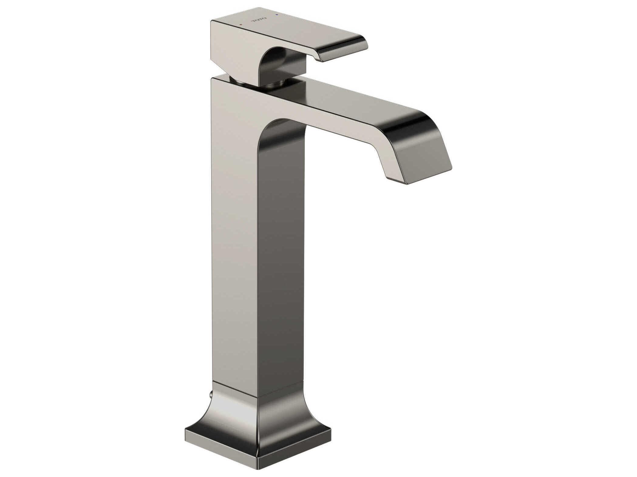 TOTO Global Composed Single Handle Vessel Bathroom Sink Faucet with Comfort Glide Technology