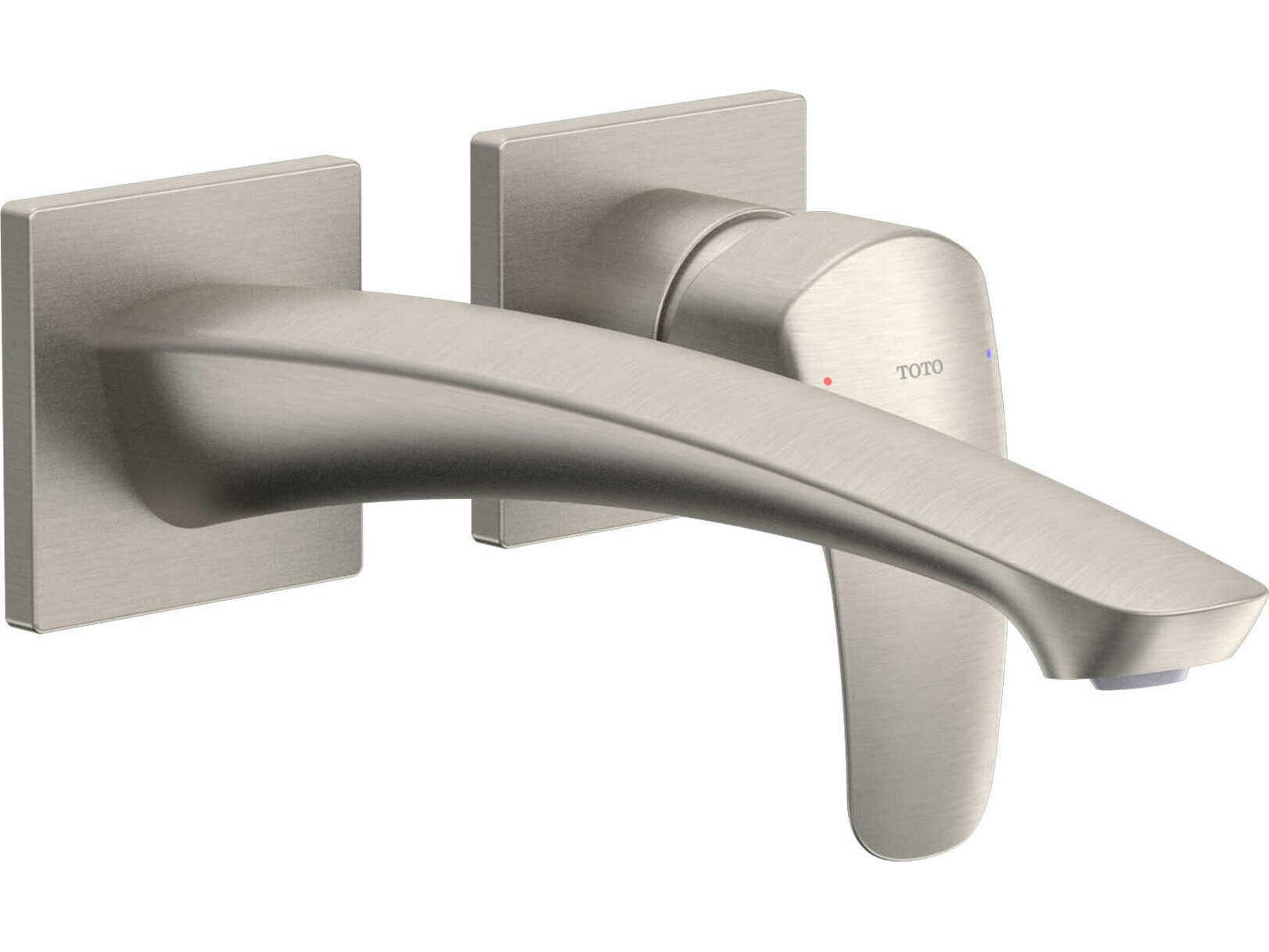 TOTO Global Majestic Wall-Mount Single-Handle Long Bathroom Faucet with Comfort Glide Technology