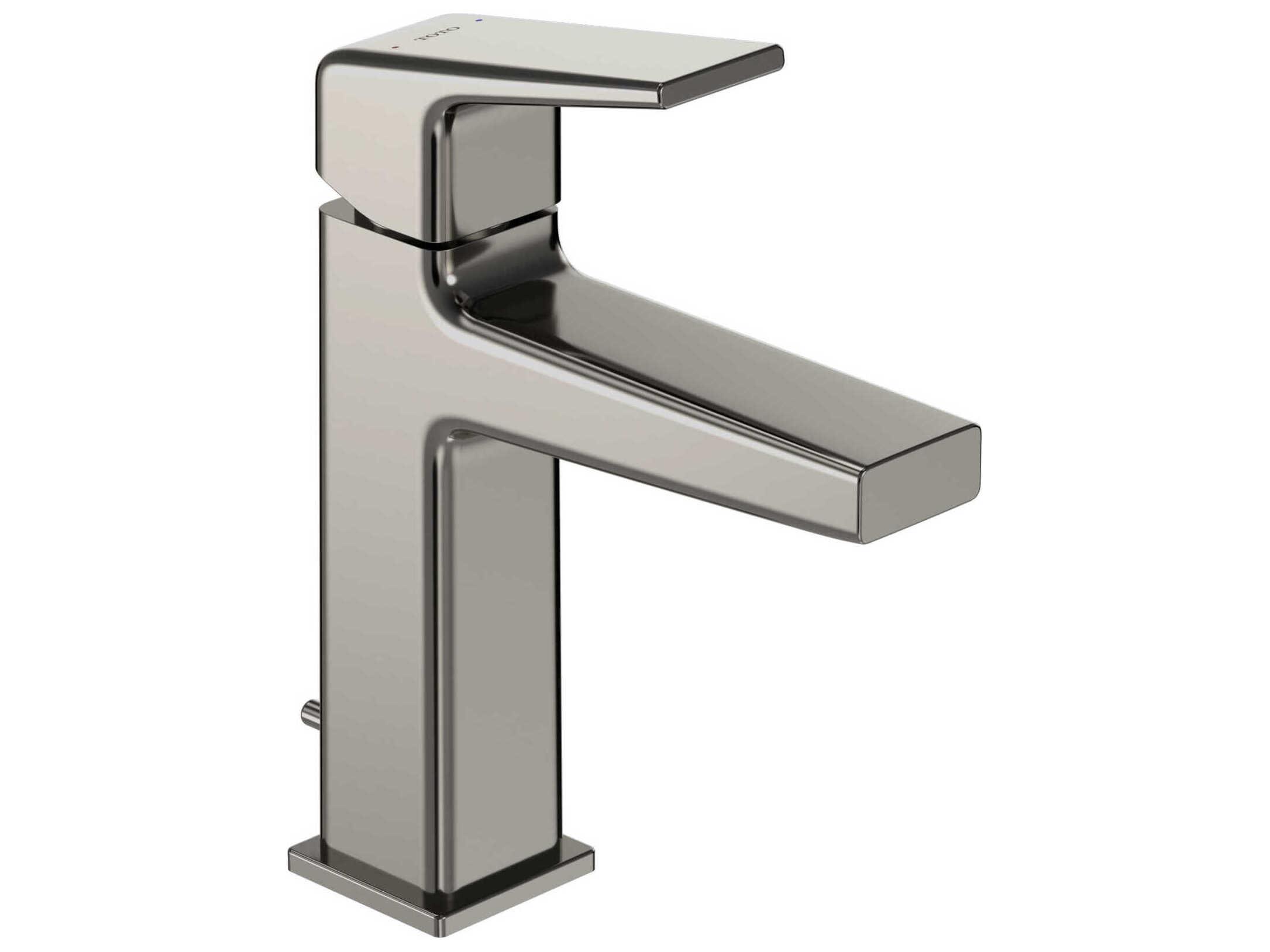 TOTO Global Balance Single Handle Bathroom Sink Faucet with Comfort Glide Technology and Drain Assembly