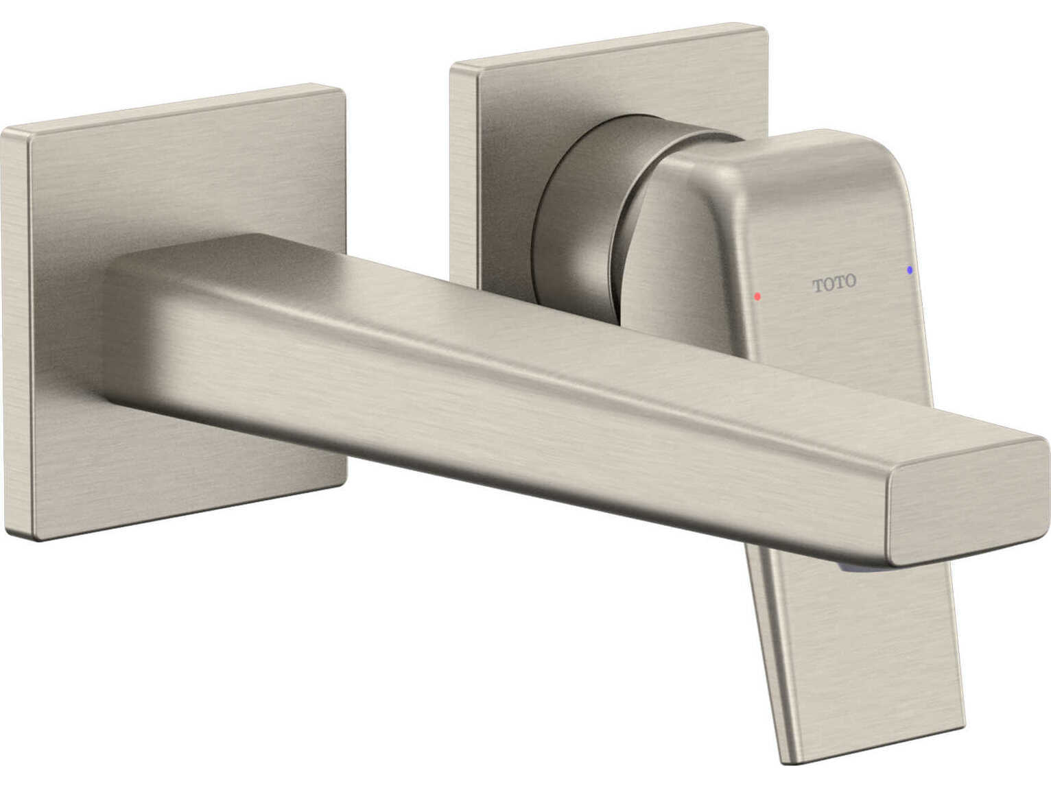 TOTO Global Balance Wall-Mount Single-Handle Bathroom Faucet with Comfort Glide Technology