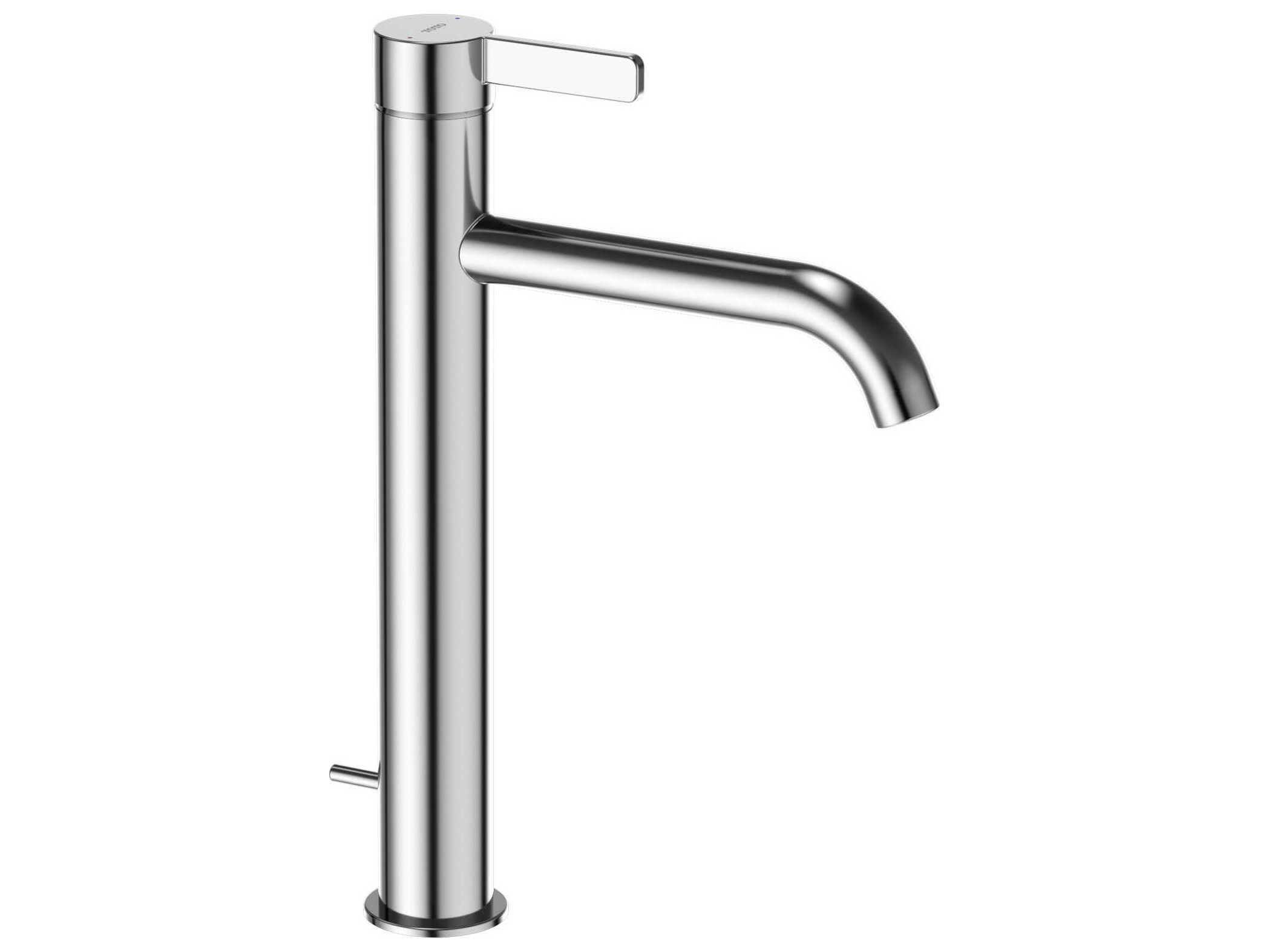 TOTO Global Fine Single Handle Vessel Bathroom Sink Faucet with Comfort Glide Technology