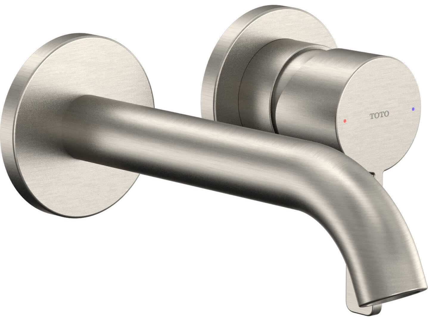 TOTO Global Fine Wall-Mount Single-Handle Bathroom Faucet with Comfort Glide Technology