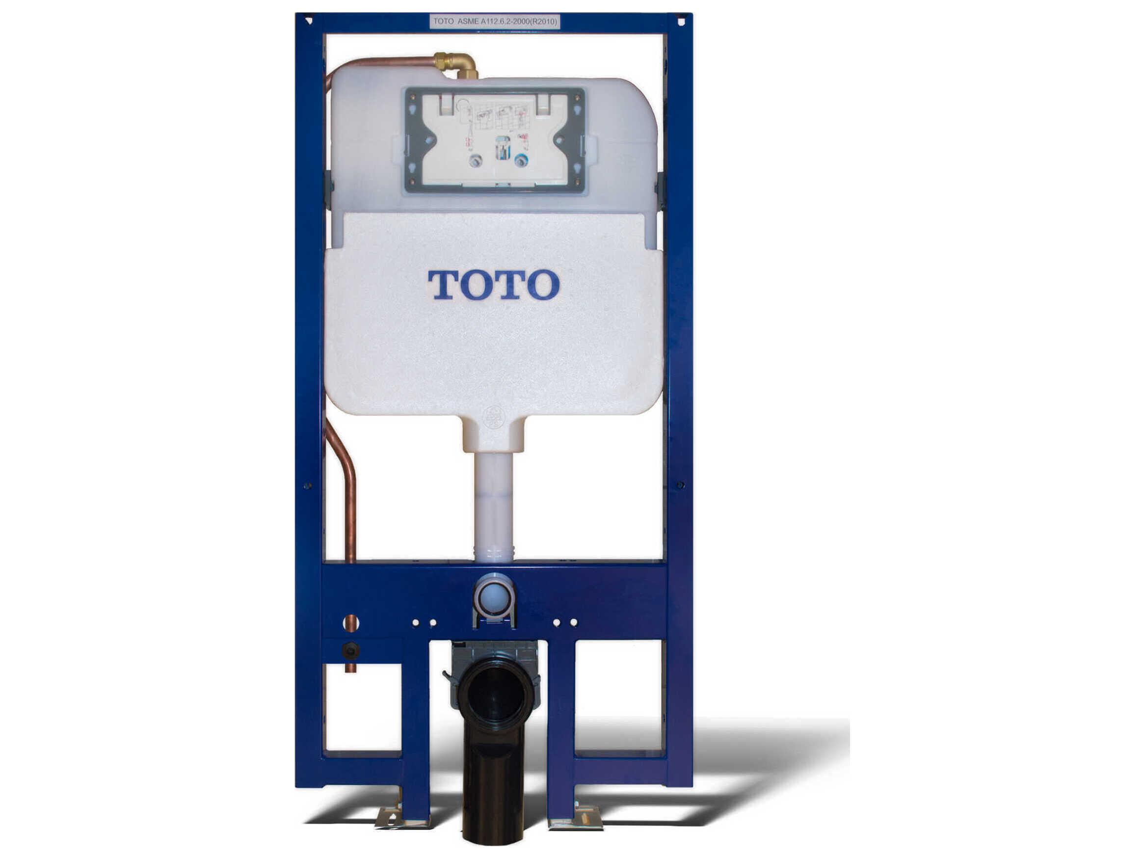 TOTO DuoFit In-Wall Dual Flush Tank System, Copper Supply Line