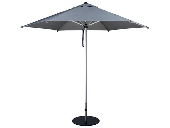 Tropitone Sombra Aluminum 8 Foot Heaxagon Double Pulley Umbrella