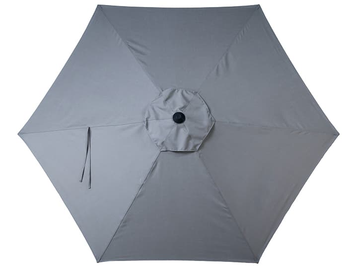 Tropitone Sombra Aluminum 8 Foot Heaxagon Double Pulley Umbrella