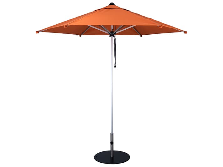 Tropitone Sombra Aluminum 11 Foot Hexagon Double Pulley Umbrella