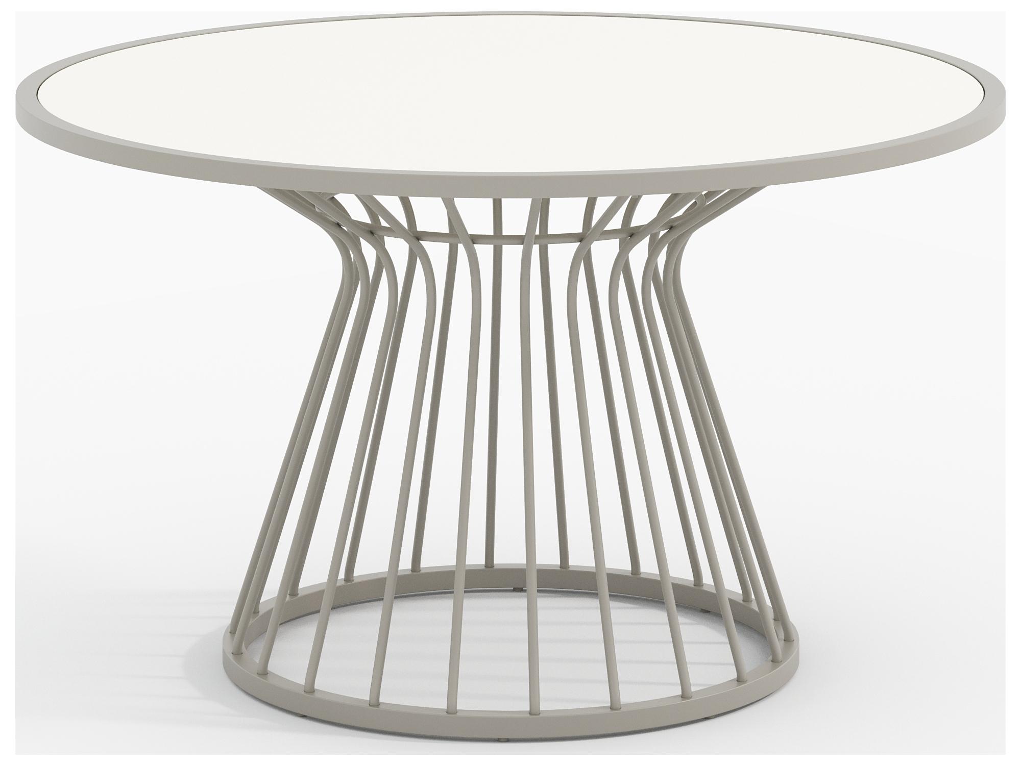 Tropitone Kali Aluminum Round Dining Table