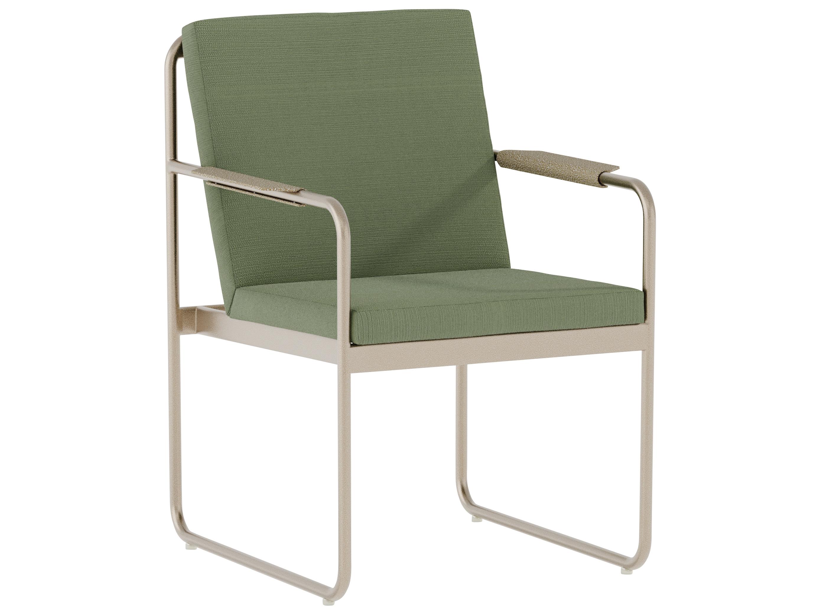 Tropitone Mirage Cushion Aluminum Dining Arm Chair