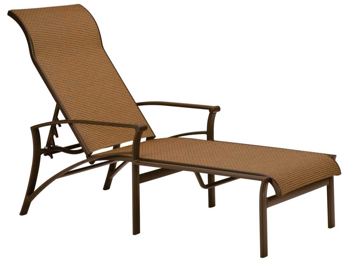 Tropitone Corsica Sling Aluminum Outdoor Chaise Lounge
