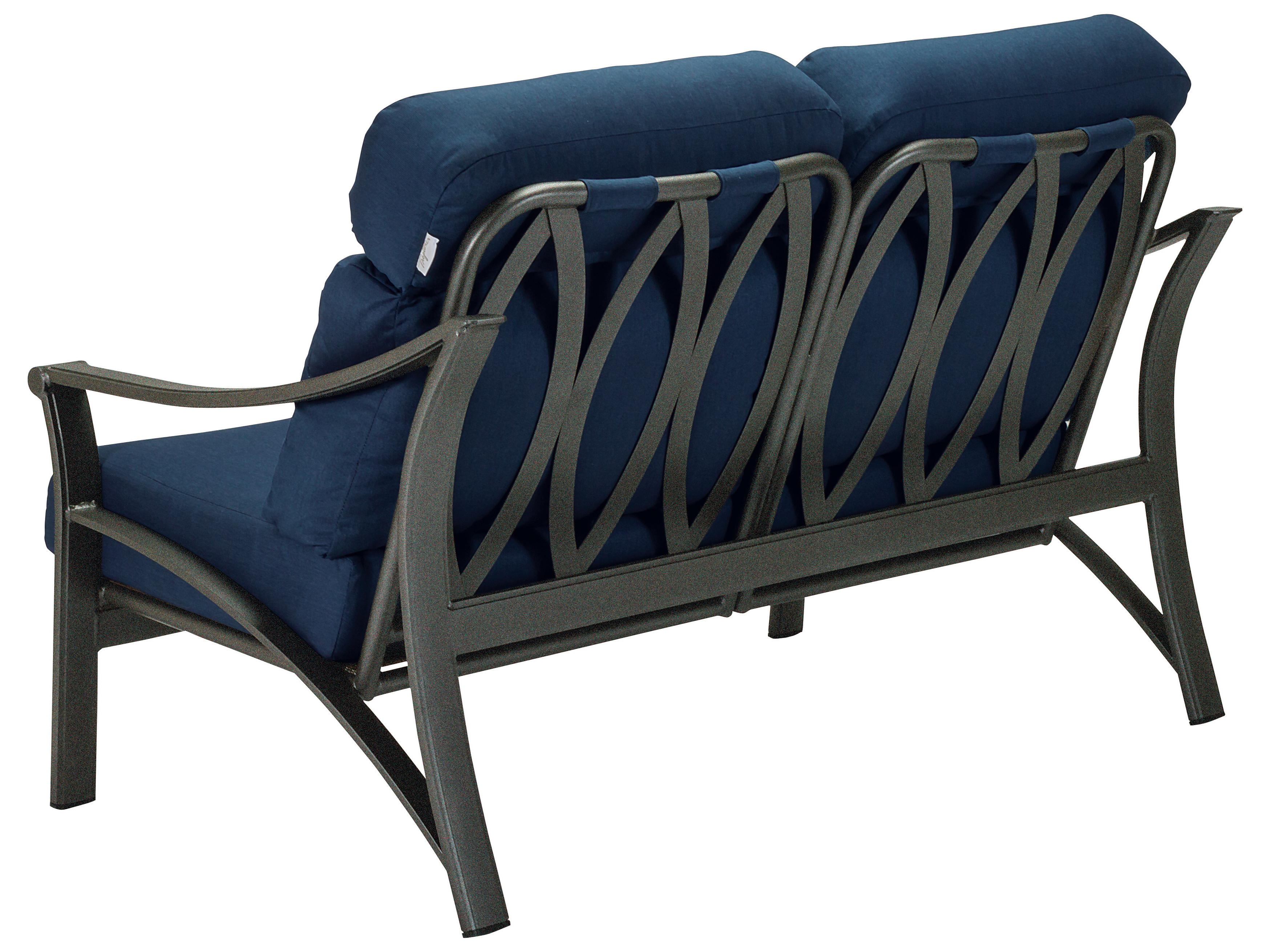 Tropitone Corsica Cushion Aluminum Outdoor Loveseat