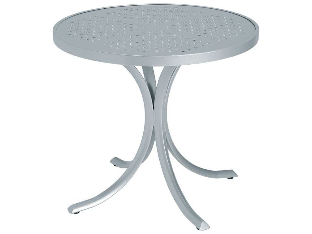 Tropitone Boulevard Aluminum Round Outdoor Dining Table