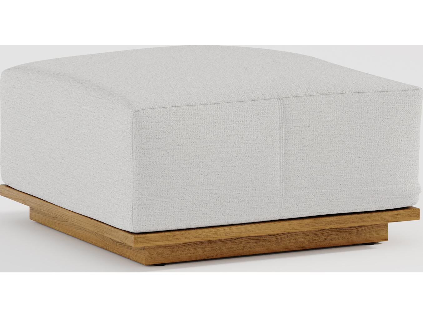 Tropitone Teak Cushion Arlo Ottoman