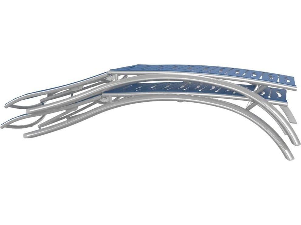 Tropitone South Beach Elite Wave Aluminum Outdoor Chaise Lounge