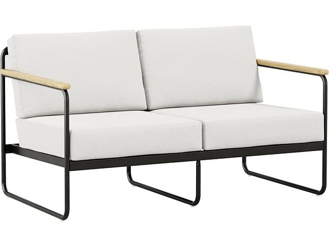 Tropitone Stratton Cushion Aluminum Loveseat