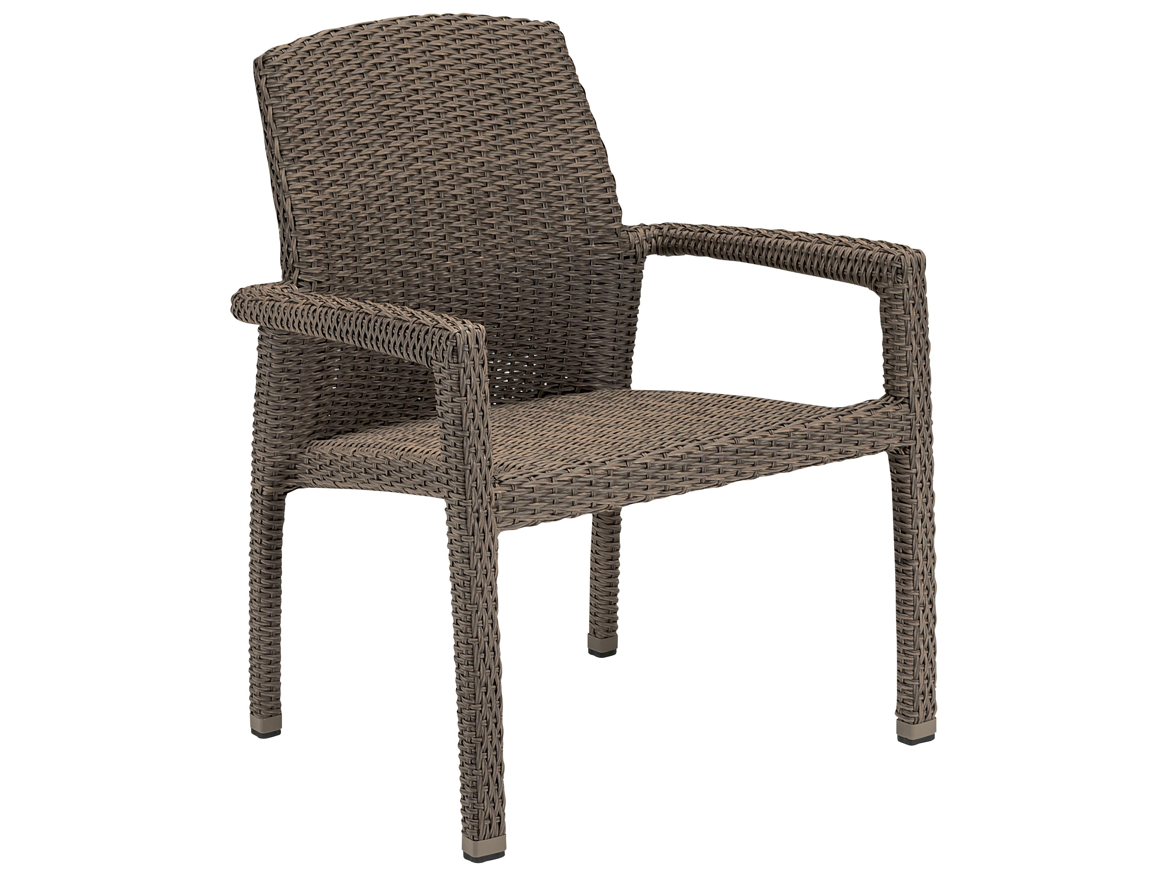 Tropitone Evo Woven Patio Dining Arm Chair