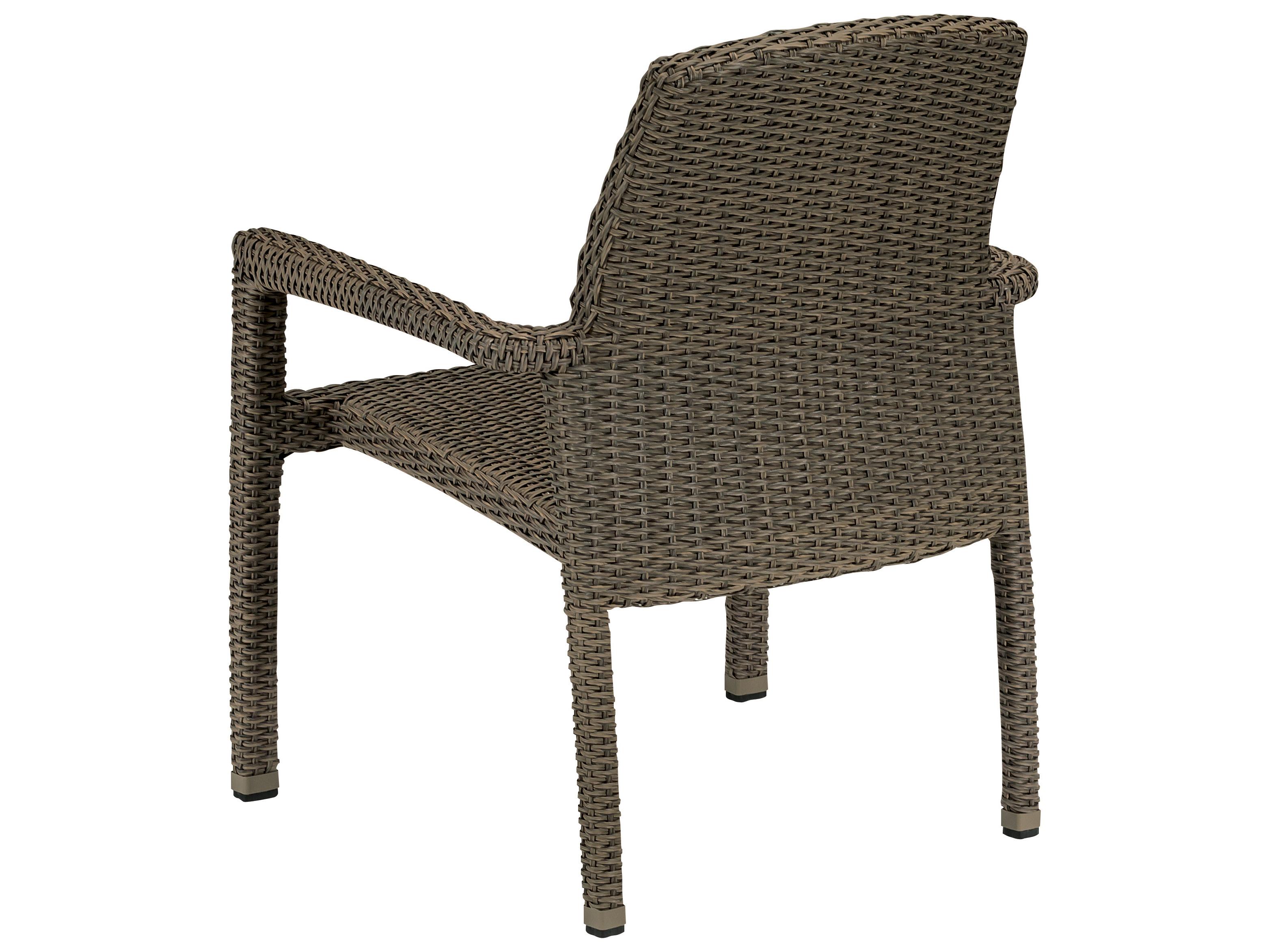 Tropitone Evo Woven Patio Dining Arm Chair