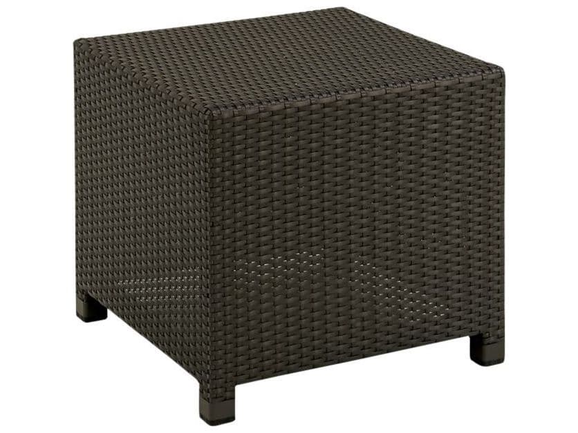 Tropitone Evo Woven Square Tea Table