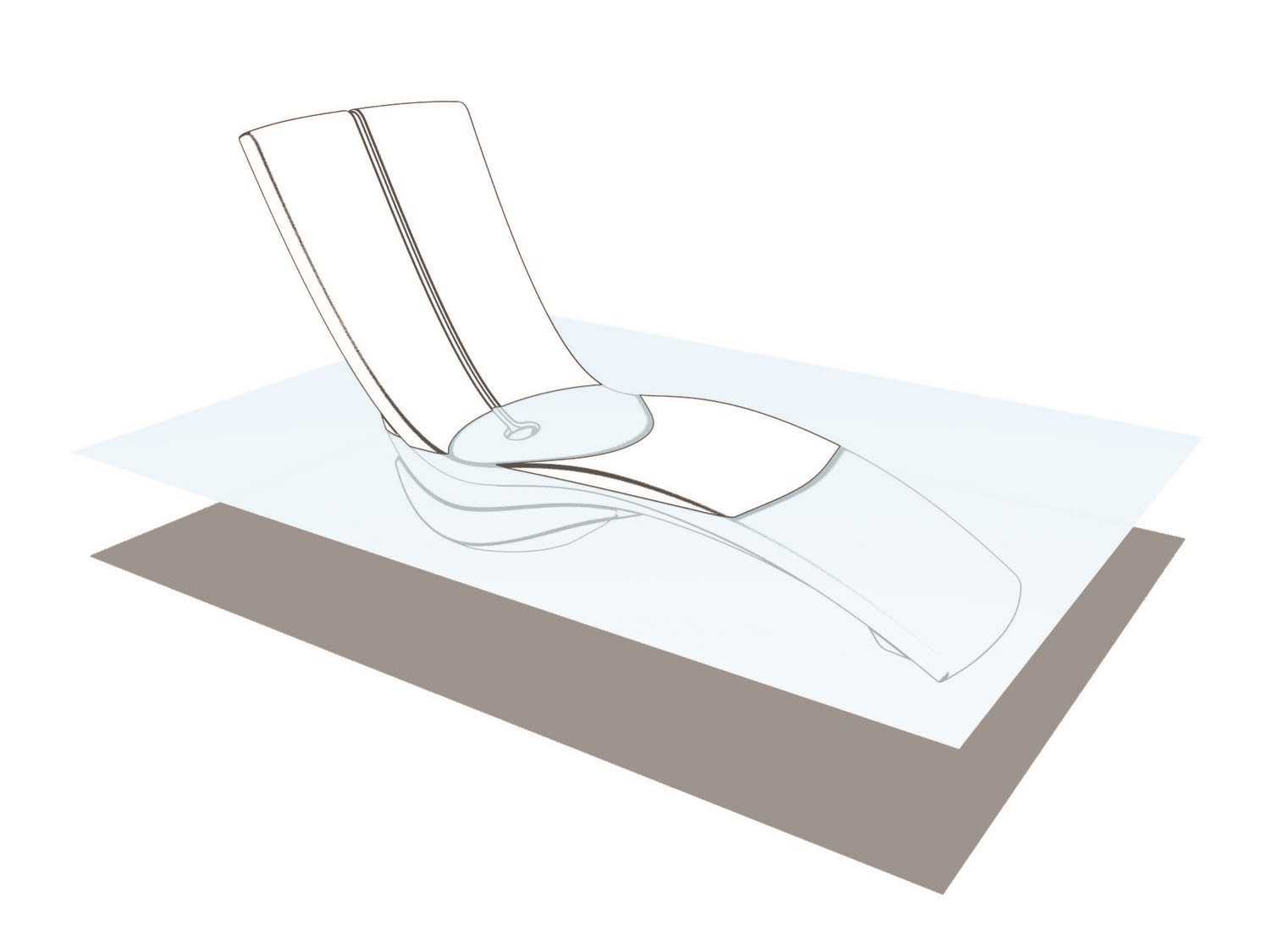 Tropitone Curve Resin Outdoor Chaise Lounge with Riser