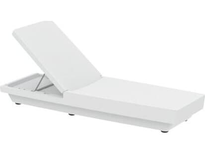 Tropitone Curve Resin Armless Adjustable Patio Chaise Lounge