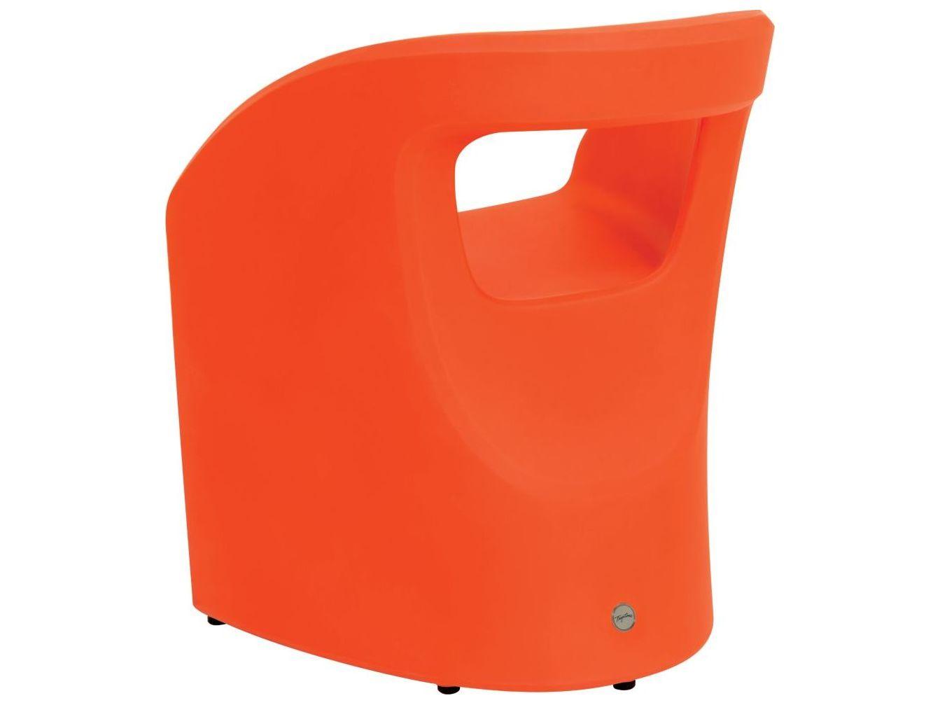 Tropitone Radius Marine Grade Polymer Outdoor Patio Dining Arm Chair