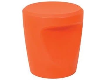 Tropitone Radius Marine Grade Polymer Round Tea Table with 9 lbs Weight