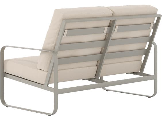 Tropitone Brasilia Cushion Aluminum Outdoor Loveseat