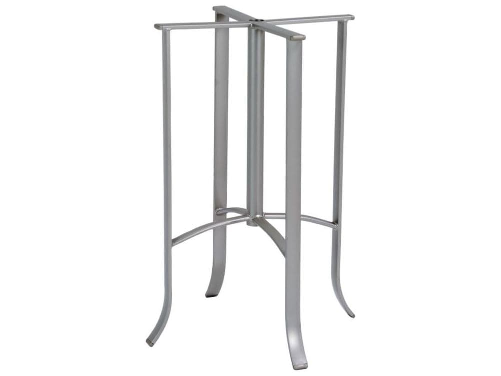 Tropitone Bases Cast Aluminum Round Bar Table Base Only
