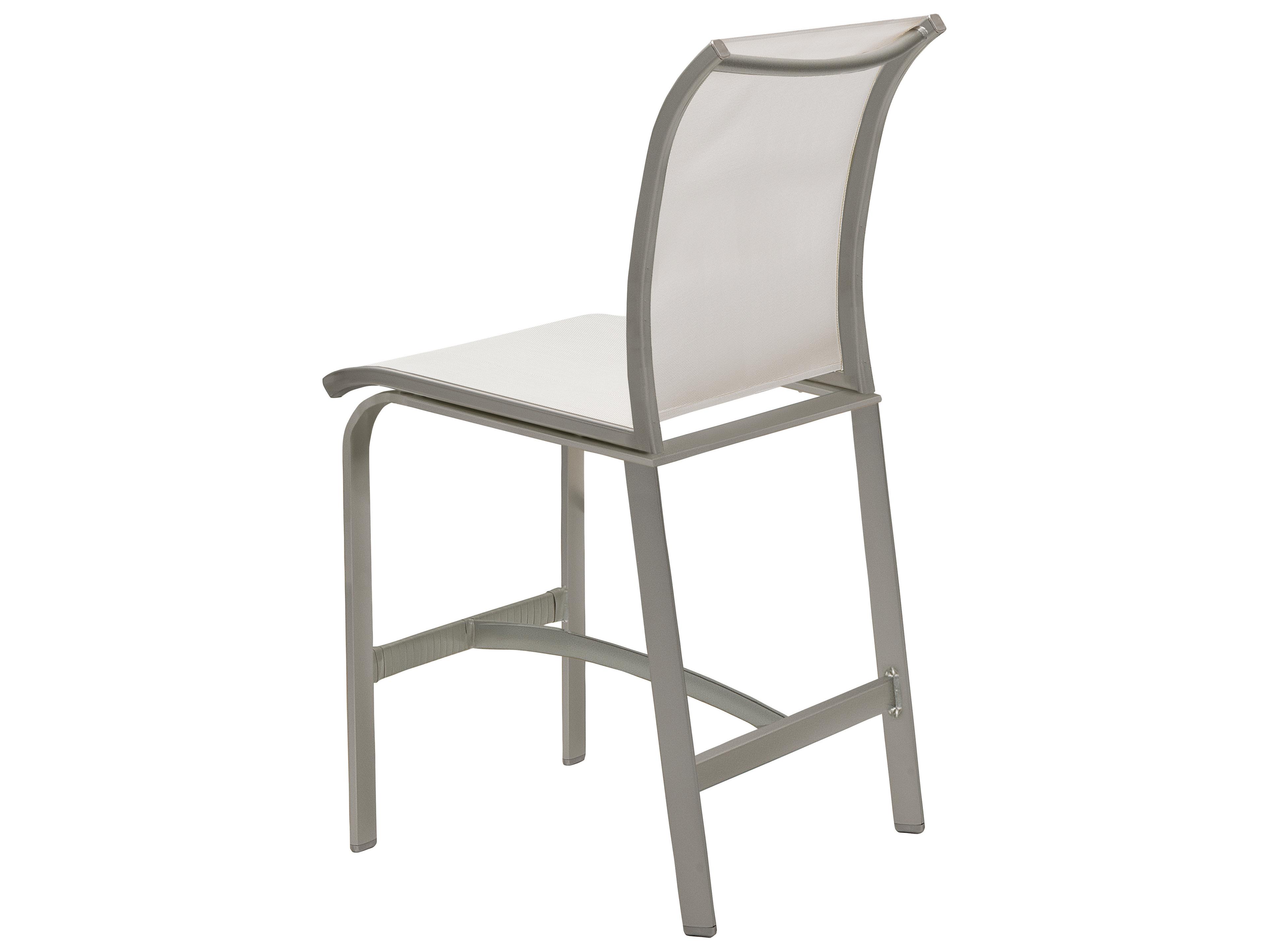 Tropitone Elance Relaxed Sling Aluminum Outdoor Bar Stool