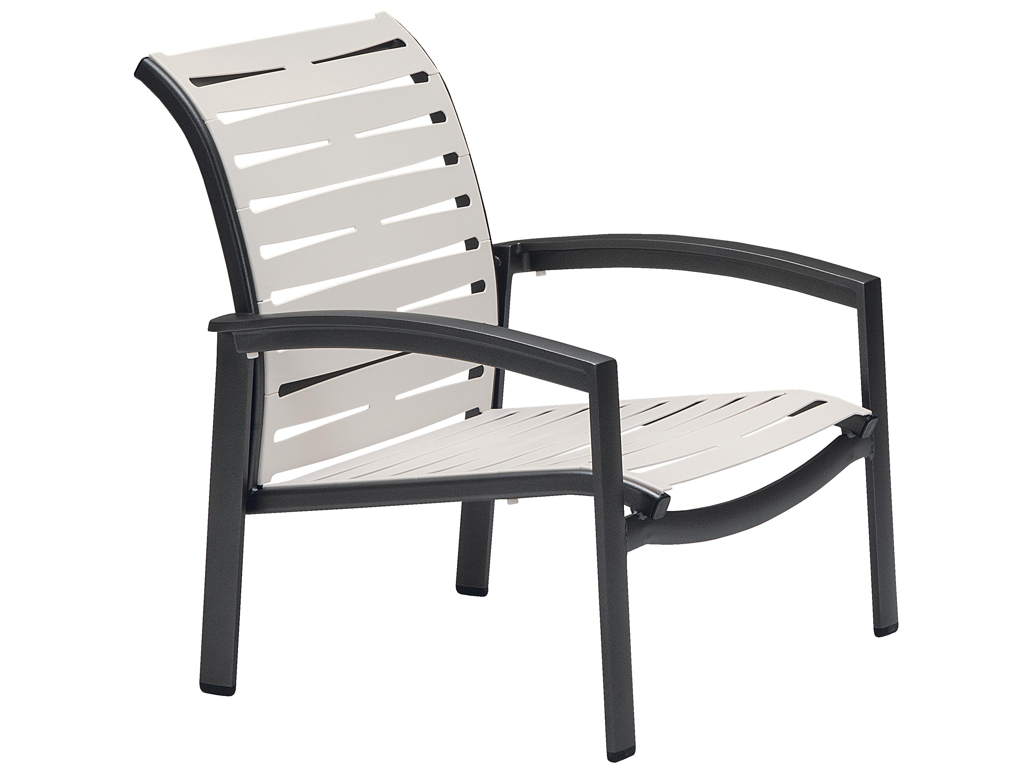 Tropitone Elance Ez Span Aluminum Ribbon Segment Spa Outdoor Patio Lounge Chair