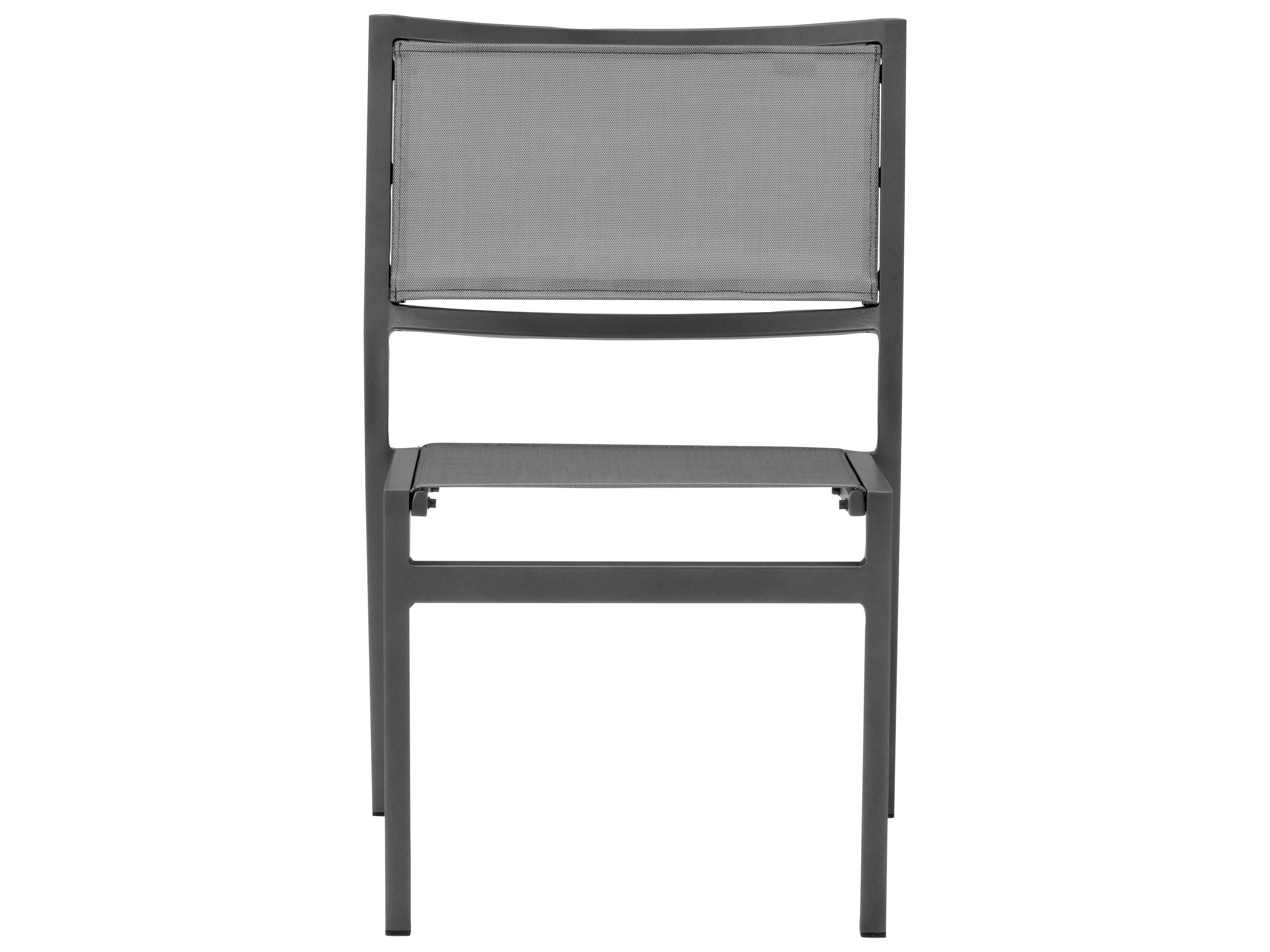 Tropitone Cabana Club Aluminum Sling Outdoor Patio Dining Side Chair