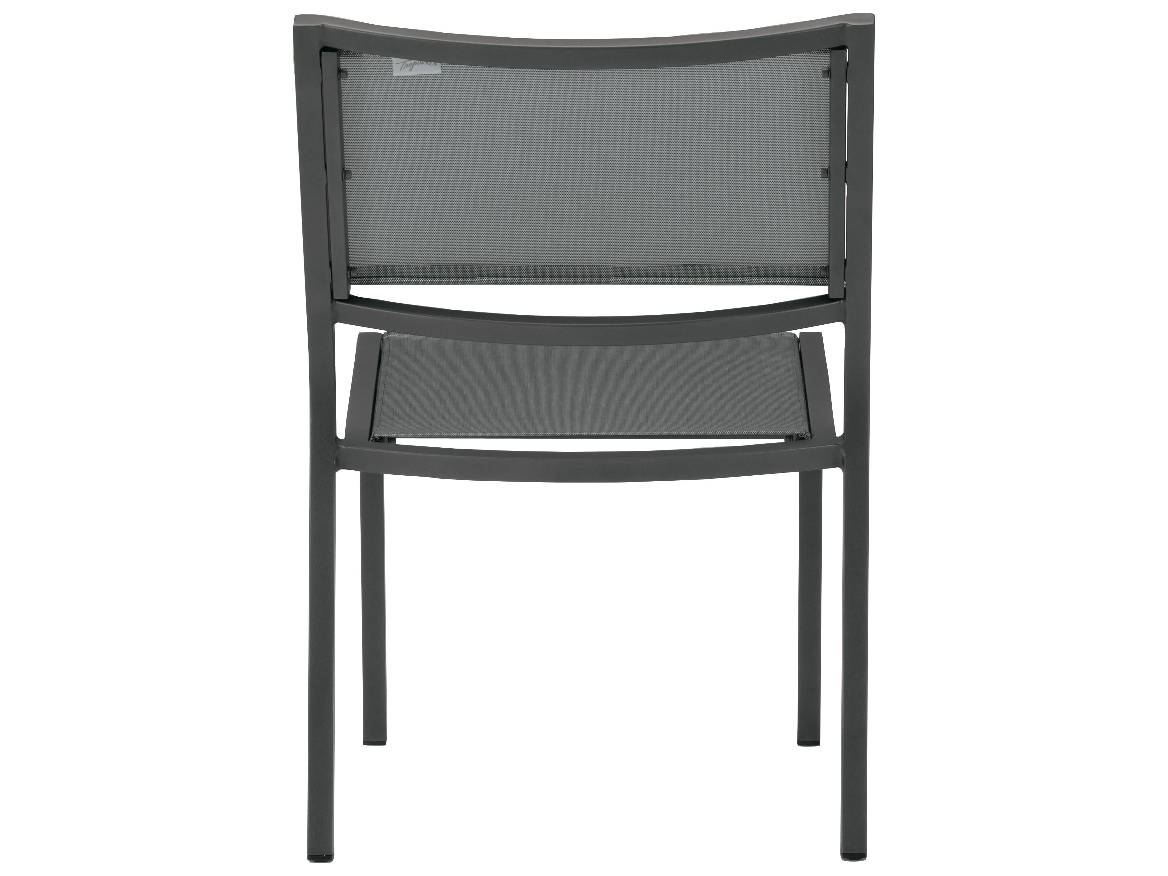 Tropitone Cabana Club Aluminum Sling Outdoor Patio Dining Side Chair