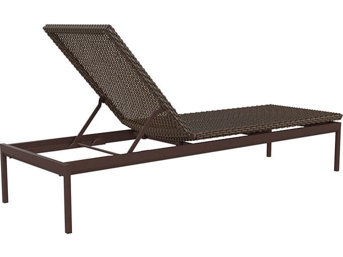 Tropitone Cabana Club Woven Aluminum Wicker Patio Chaise Lounge