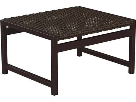 Tropitone Cabana Club Woven Aluminum Wicker Outdoor Ottoman