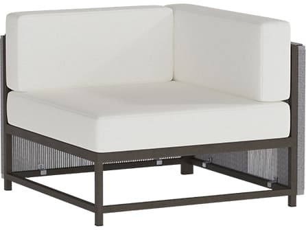 Tropitone Cabana Club Rope Aluminum Corner Outdoor Patio Lounge Chair