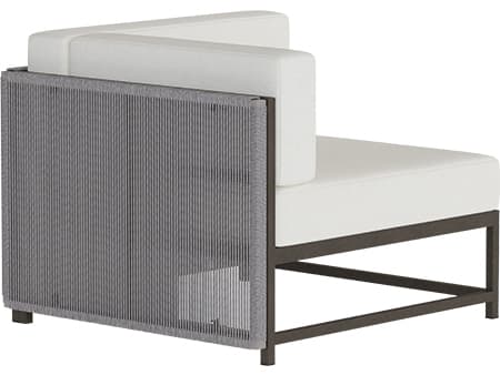 Tropitone Cabana Club Rope Aluminum Corner Outdoor Patio Lounge Chair