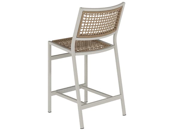 Tropitone Cabana Club Rope Aluminum Armless Patio Counter Stool