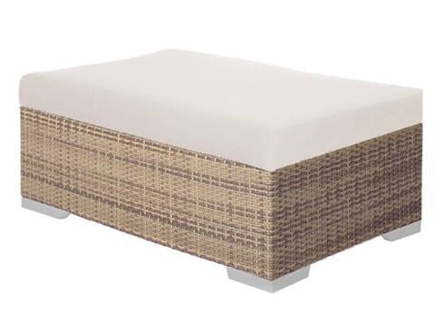 Tropitone Arzo Woven Cushion Rectangular Outdoor Ottoman