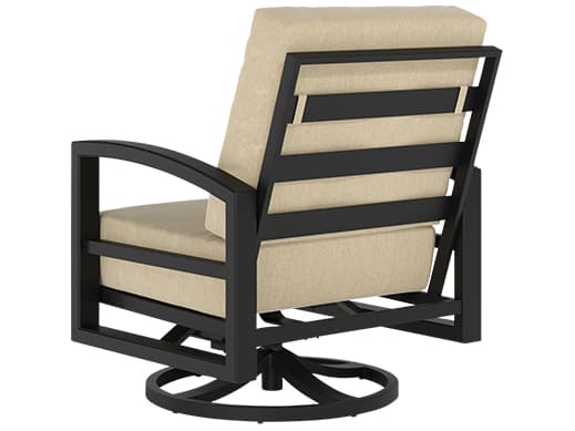 Tropitone Lakeside Cushion Aluminum Swivel Lounge Chair