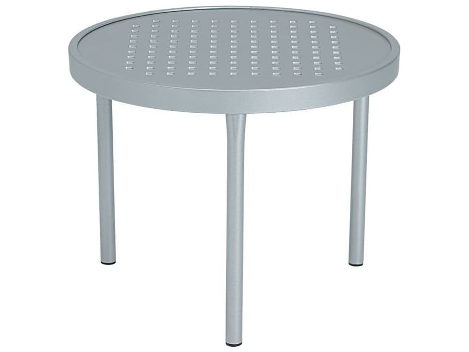 Tropitone Boulevard Aluminum Round Tea Table