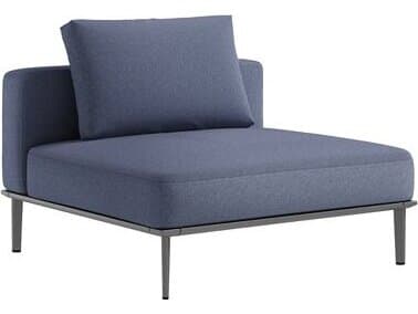 Tropitone Platform Cushion Aluminum Modular Outdoor Lounge Chair