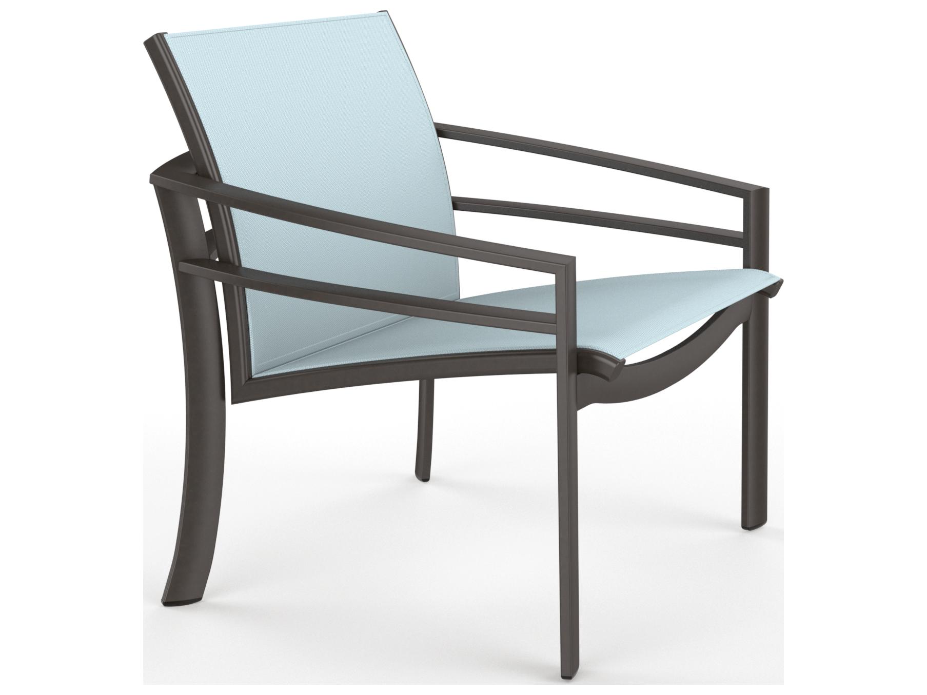 Tropitone Kor Relaxed Sling Aluminum Outdoor Lounge Chair