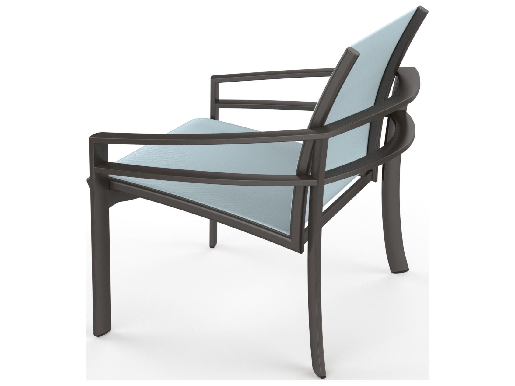 Tropitone Kor Relaxed Sling Aluminum Outdoor Lounge Chair