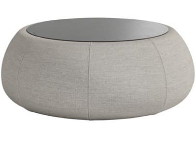 Tropitone Contour Cushion Round Outdoor Patio Coffee Table
