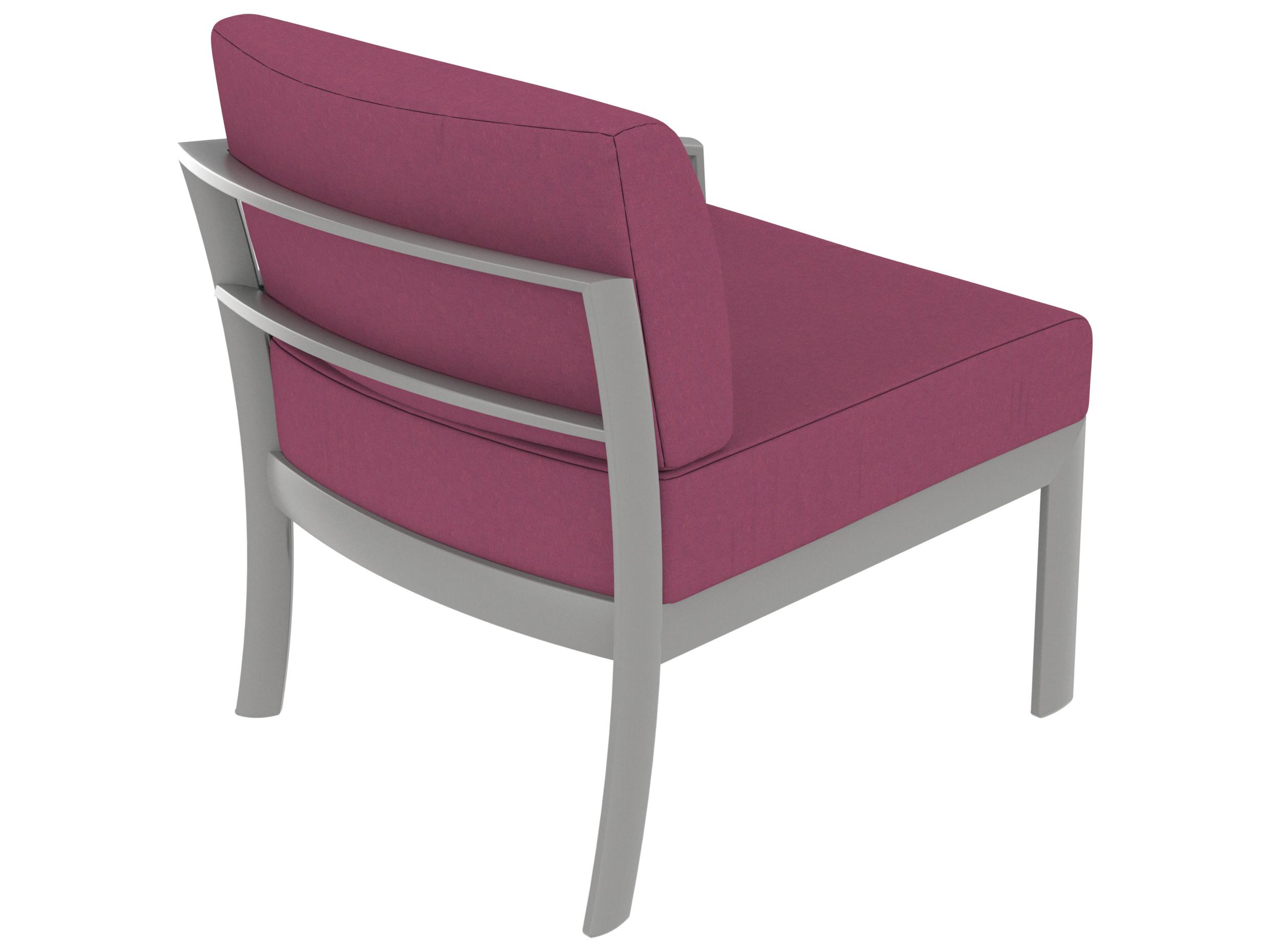 Tropitone Kor Cushion Aluminum Left Arm Outdoor Lounge Chair