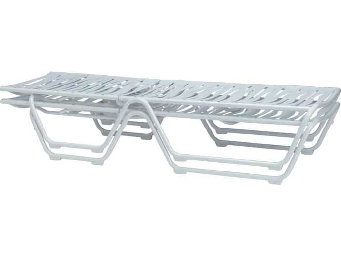 Tropitone Millennia Wave Segment Aluminum Adjustable Patio Chaise